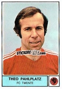 Cromo Theo Pahplatz - Voetbal 1977-1978
 - Panini