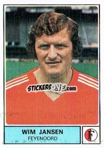 Sticker Wim Jansen - Voetbal 1977-1978
 - Panini