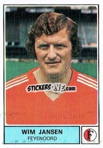 Sticker Wim Jansen - Voetbal 1977-1978
 n. 82 - Panini