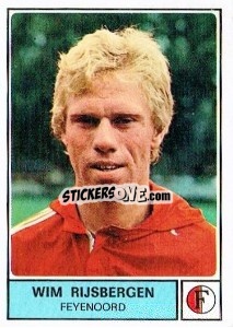 Sticker Wim Rijsbergen - Voetbal 1977-1978
 - Panini