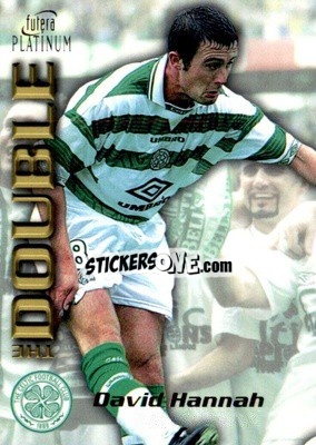 Sticker David Hannah - Celtic The Double 1998
 n. DB4-g - Futera