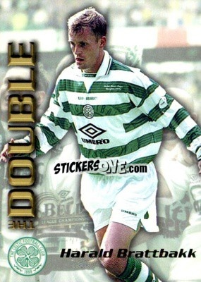 Sticker Harald Brattbakk - Celtic The Double 1998
 - Futera