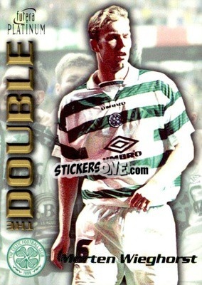 Sticker Morten Wieghorst - Celtic The Double 1998
 - Futera