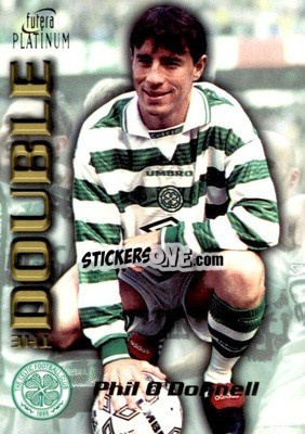 Sticker Phil O’Donnell - Celtic The Double 1998
 n. DB11-g - Futera