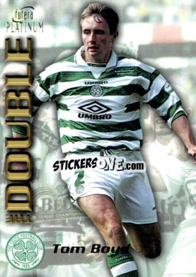 Sticker Tom Boyd - Celtic The Double 1998
 - Futera
