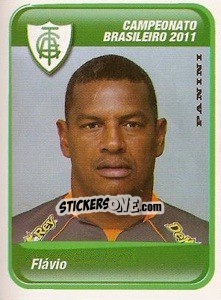 Sticker Flavio - Campeonato Brasileiro 2011 n. 1 - Panini