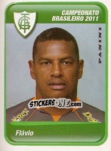 Figurina Flavio - Campeonato Brasileiro 2011 - Panini