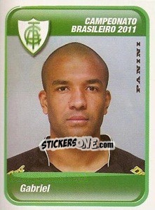 Figurina Gabriel - Campeonato Brasileiro 2011 - Panini