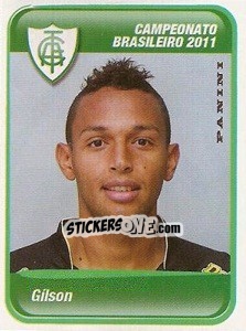 Sticker Gilson - Campeonato Brasileiro 2011 n. 6 - Panini