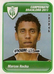Figurina Marcos Rocha - Campeonato Brasileiro 2011 - Panini