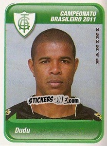 Sticker Dudu - Campeonato Brasileiro 2011 n. 8 - Panini