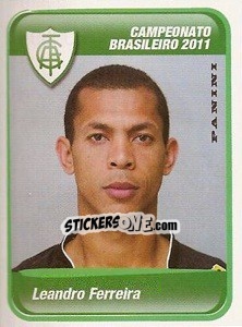 Sticker Leandro Ferreira - Campeonato Brasileiro 2011 - Panini