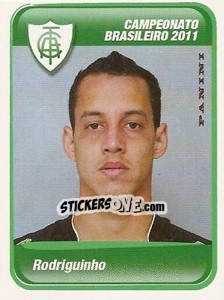Sticker Rodriguinho - Campeonato Brasileiro 2011 - Panini