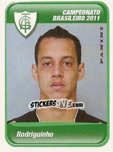 Cromo Rodriguinho - Campeonato Brasileiro 2011 - Panini