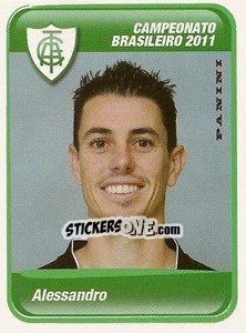 Cromo Alessandro - Campeonato Brasileiro 2011 - Panini