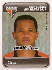 Sticker Gilson - Campeonato Brasileiro 2011 - Panini