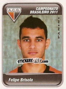 Sticker Felipe Brisola - Campeonato Brasileiro 2011 - Panini
