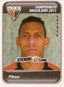 Sticker Pituca - Campeonato Brasileiro 2011 n. 25 - Panini
