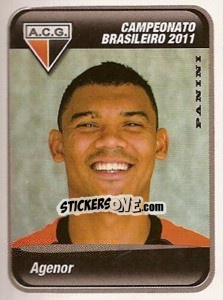 Figurina Agenor - Campeonato Brasileiro 2011 - Panini