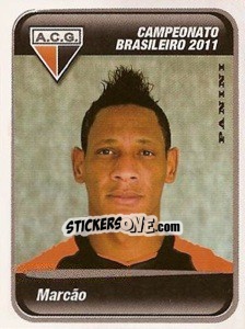 Figurina Marcao - Campeonato Brasileiro 2011 - Panini