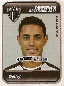 Sticker Werley - Campeonato Brasileiro 2011 - Panini