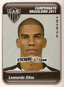 Sticker Leonardo Silva - Campeonato Brasileiro 2011 - Panini