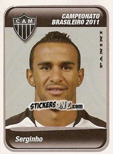 Sticker Serginho - Campeonato Brasileiro 2011 - Panini