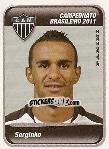 Sticker Serginho - Campeonato Brasileiro 2011 n. 43 - Panini