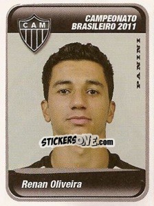 Figurina Renan Oliveira - Campeonato Brasileiro 2011 - Panini