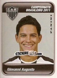 Figurina Giovanni Augusto - Campeonato Brasileiro 2011 - Panini