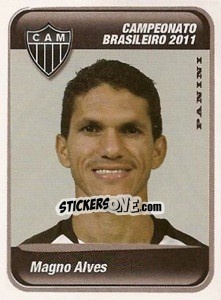 Sticker Magno Alves - Campeonato Brasileiro 2011 n. 50 - Panini
