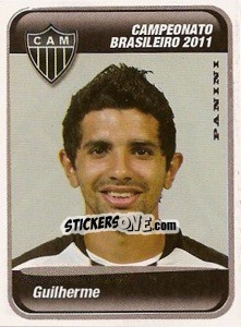 Cromo Guilherme - Campeonato Brasileiro 2011 - Panini