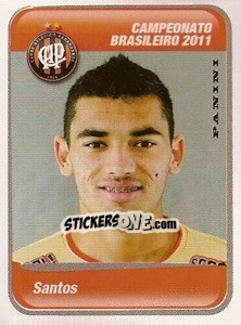 Sticker Santos - Campeonato Brasileiro 2011 n. 56 - Panini