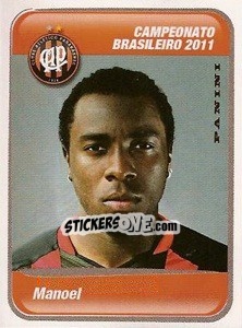 Figurina Manoel - Campeonato Brasileiro 2011 - Panini