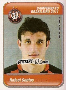 Sticker Rafael Santos - Campeonato Brasileiro 2011 n. 58 - Panini