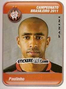 Figurina Paulinho - Campeonato Brasileiro 2011 - Panini