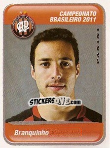 Sticker Branquinho - Campeonato Brasileiro 2011 - Panini