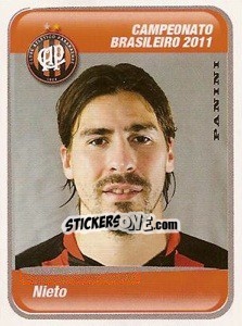 Sticker Nieto - Campeonato Brasileiro 2011 n. 69 - Panini