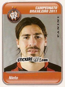 Sticker Nieto - Campeonato Brasileiro 2011 - Panini