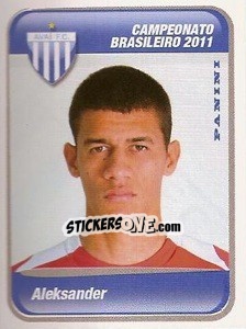 Cromo Aleksander - Campeonato Brasileiro 2011 n. 73 - Panini