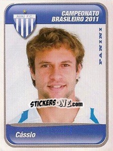 Cromo Cassio - Campeonato Brasileiro 2011 n. 74 - Panini