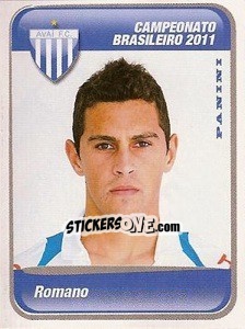 Cromo Romano - Campeonato Brasileiro 2011 - Panini