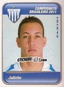 Cromo Julinho - Campeonato Brasileiro 2011 n. 76 - Panini