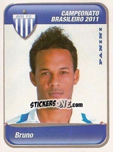 Cromo Bruno - Campeonato Brasileiro 2011 - Panini