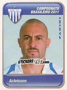 Sticker Acleisson - Campeonato Brasileiro 2011 - Panini