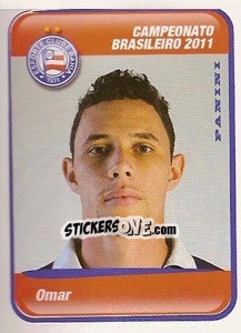 Sticker Omar - Campeonato Brasileiro 2011 - Panini