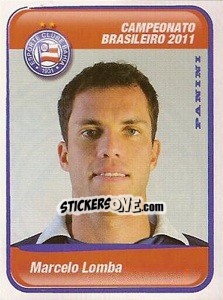 Figurina Marcelo Lomba - Campeonato Brasileiro 2011 - Panini