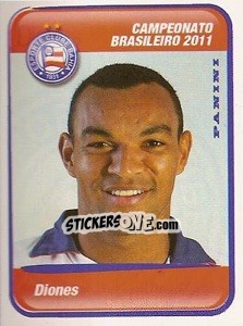 Cromo Diones - Campeonato Brasileiro 2011 - Panini