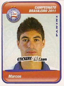 Sticker Marcos - Campeonato Brasileiro 2011 - Panini