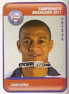 Sticker Jancarlos - Campeonato Brasileiro 2011 - Panini